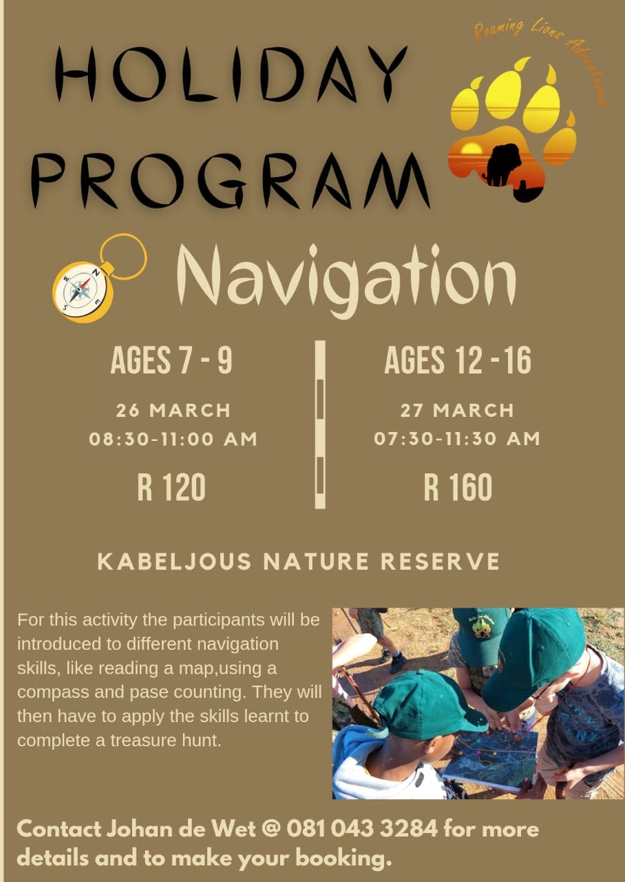 Easter Holiday Programme - Kabeljous Nature Reserve