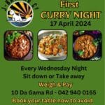 J-Bay Bru Co Curry Night - Weigh & Pay