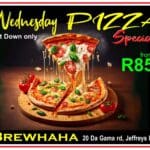 Brewhaha Wednesday Pizza Special