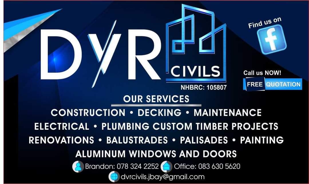 DVR Civils – Construction, Renovations, Decking