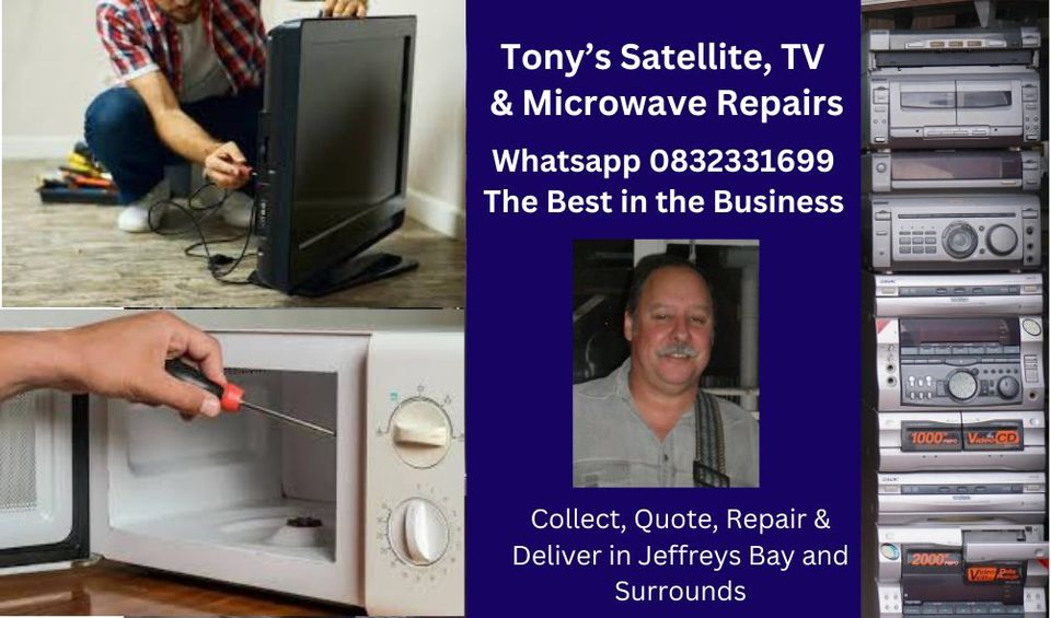 Tony’s TV, Audio and Microwave Repairs