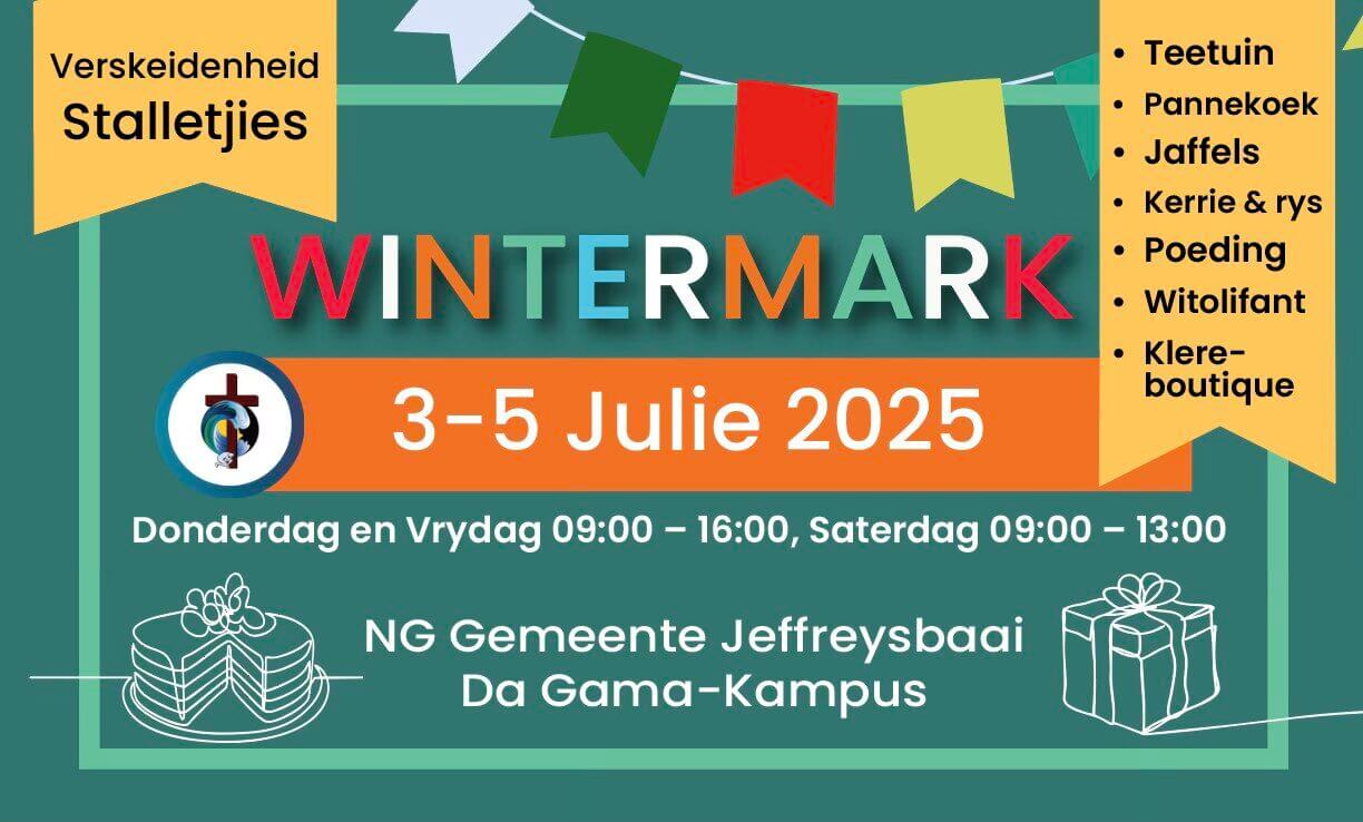 NG Gemeente Jeffreysbaai Wintermark 2025