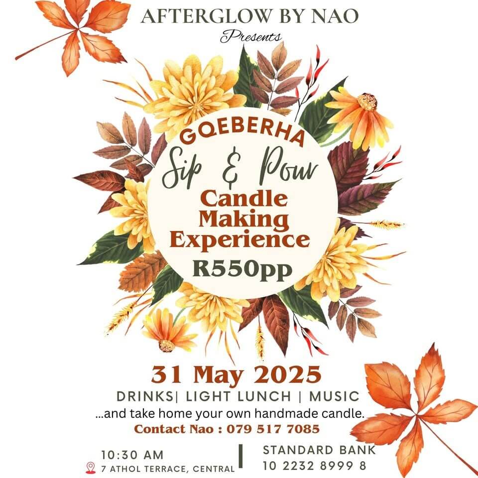 Sip & Pour Candle Making Experience