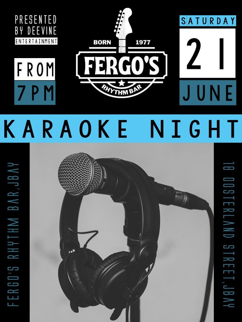 Karaoke at Fergos