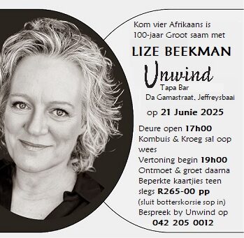 Lize Beekman - Afrikaans is 100-jaar GROOT