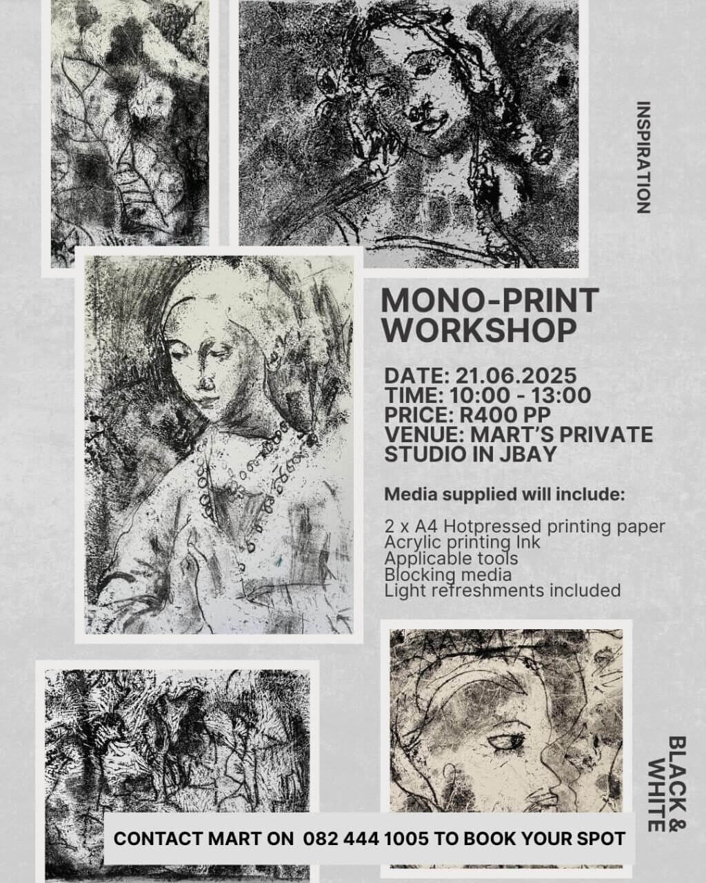 Mono-Print WOrkshop